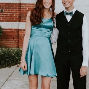 Turquoise Sherri Hill Dress
